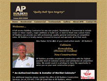 Tablet Screenshot of apbuilders.net